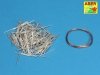 Aber 16068B Panzer IV track link pins x 200 pcs. (1:16)